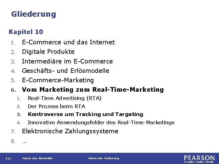 Gliederung Kapitel 10 1. E-Commerce und das Internet 2. Digitale Produkte 3. Intermediäre im