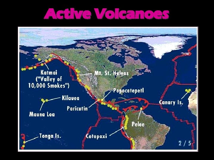 Active Volcanoes 