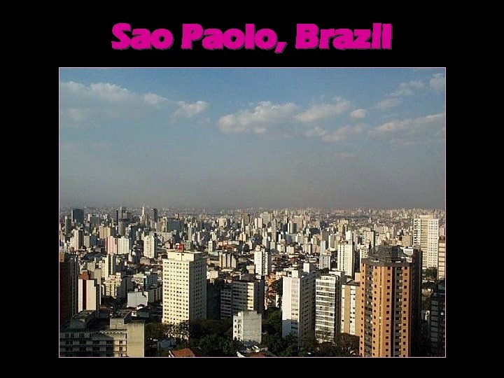 Sao Paolo, Brazil 