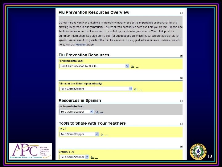 Schoolbased Syndromic Health Surveillance Southwest Center for Advanced