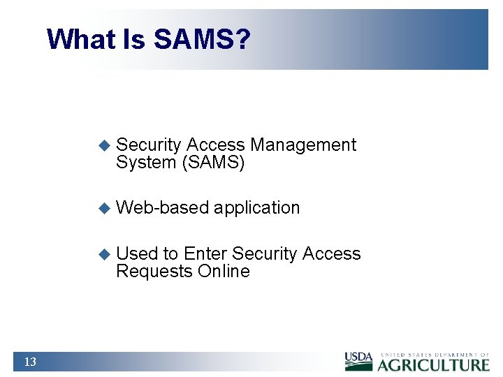 Lesson 7 Transfer Equipment 1 Training Objectives u