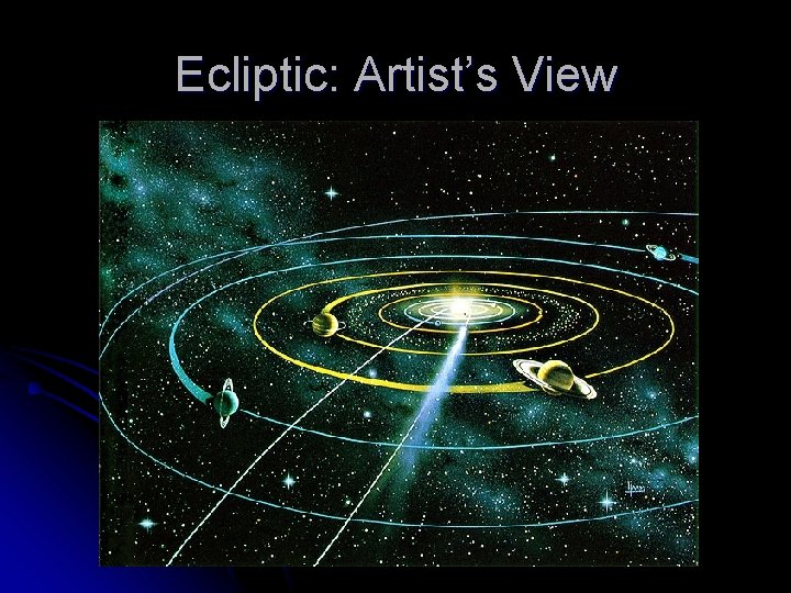 Ecliptic: Artist’s View 
