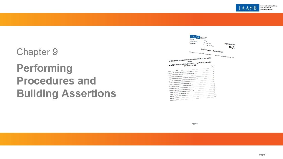 Chapter 9 Performing Procedures and Building Assertions Page 17 