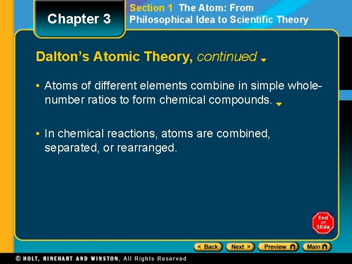 Chapter 3 Preview Lesson Starter Objectives Foundations of