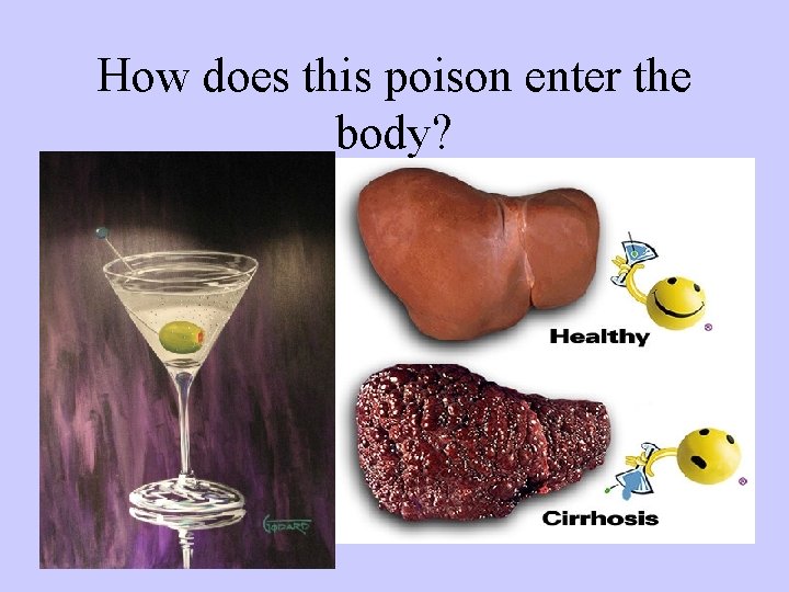 How does this poison enter the body? • 