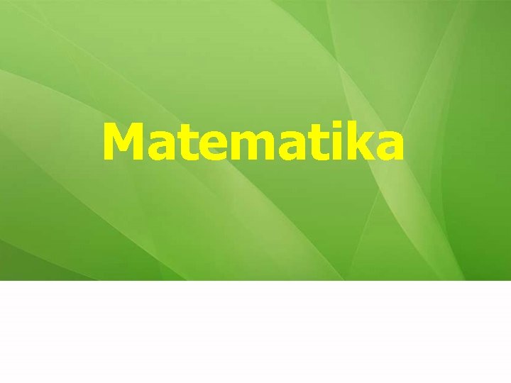 Matematika 