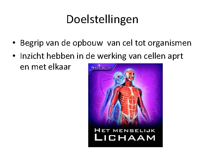 READER AFP 1 OPBOUW VAN HET MENSELIJK LICHAAM