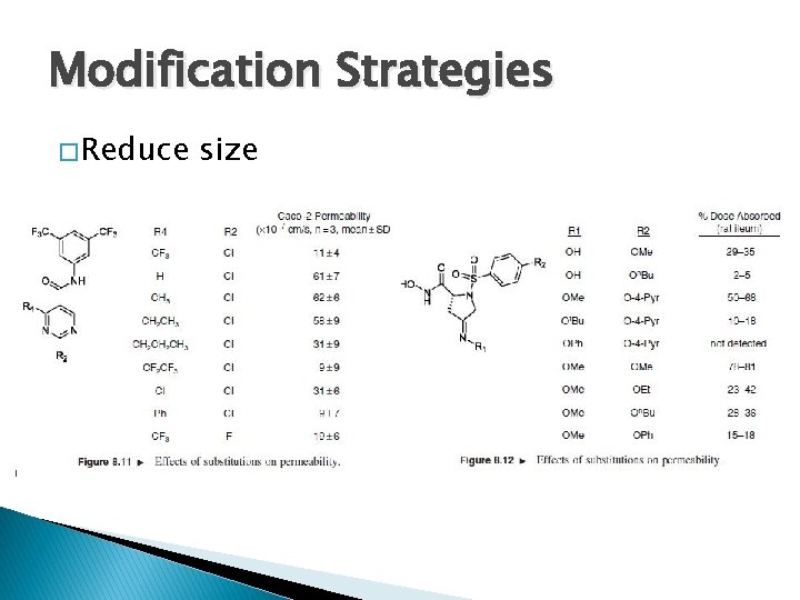 Modification Strategies � Reduce size 