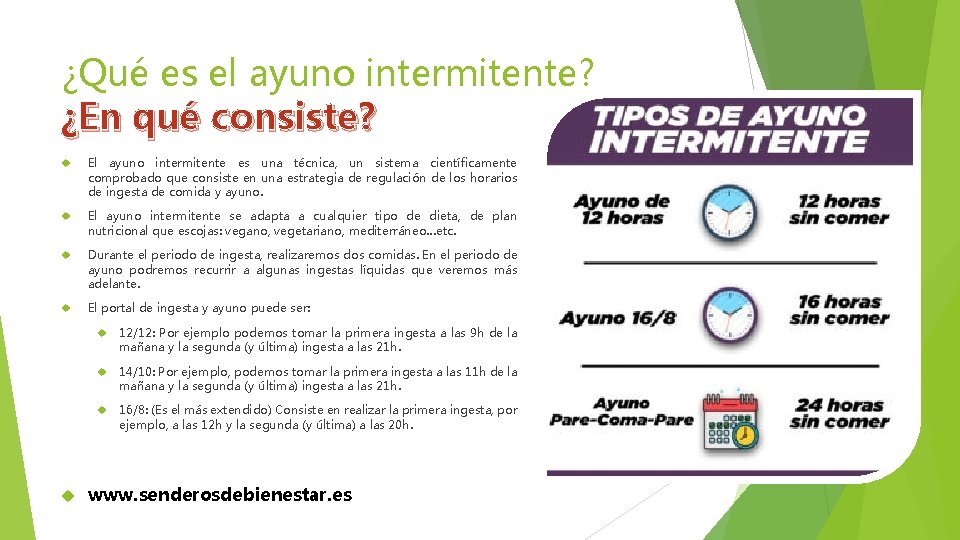 ¿Qué es el ayuno intermitente? ¿En qué consiste? El ayuno intermitente es una técnica,