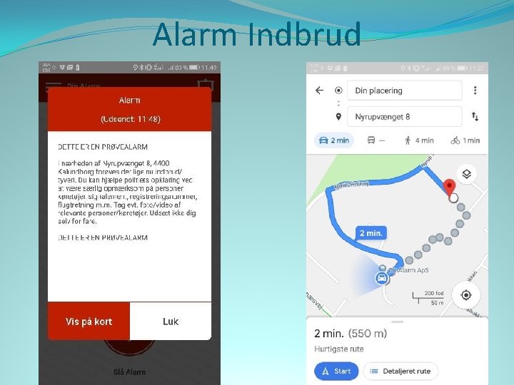 Alarm Indbrud 