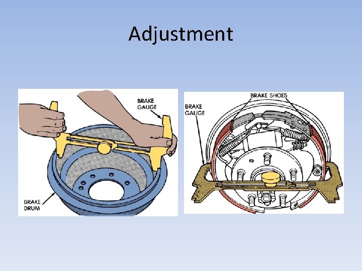 Adjustment 