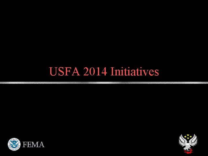 USFA 2014 Initiatives 