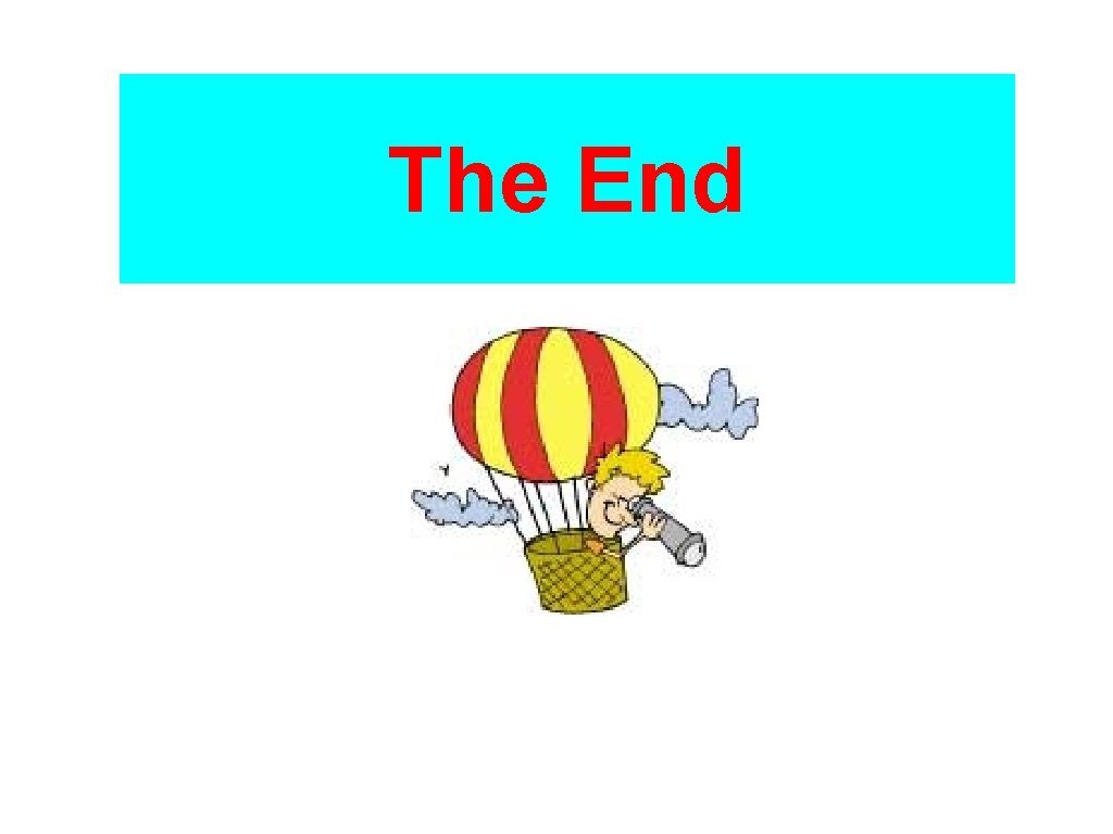 The End 