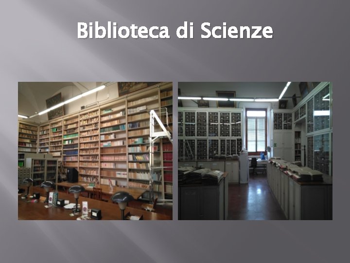 Biblioteca di Scienze 