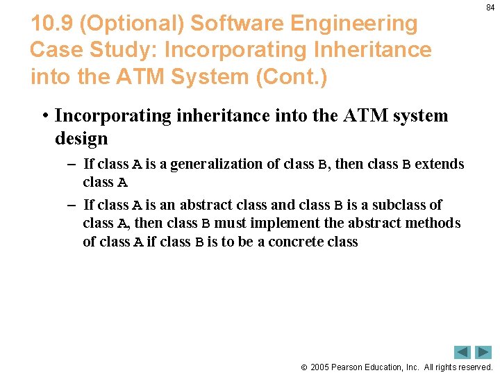 10. 9 (Optional) Software Engineering Case Study: Incorporating Inheritance into the ATM System (Cont.