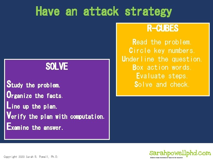 Teaching Students to Solve Addition and Subtraction Word