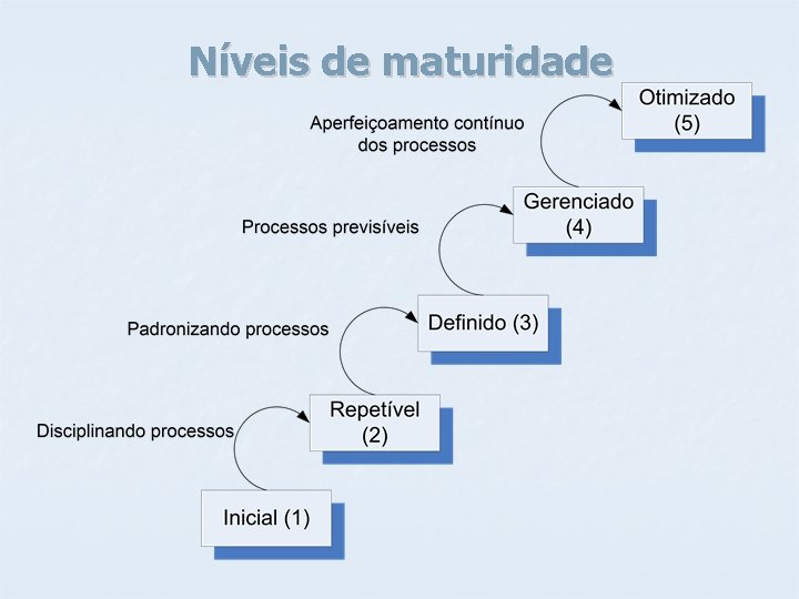 Níveis de maturidade 