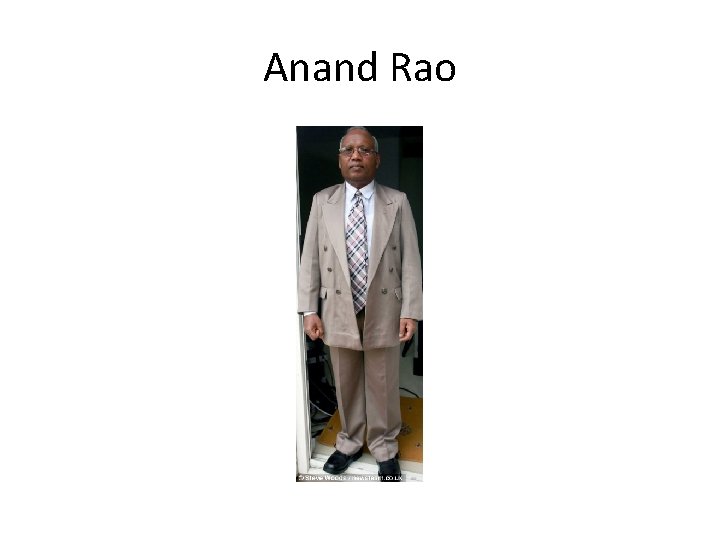 Anand Rao 