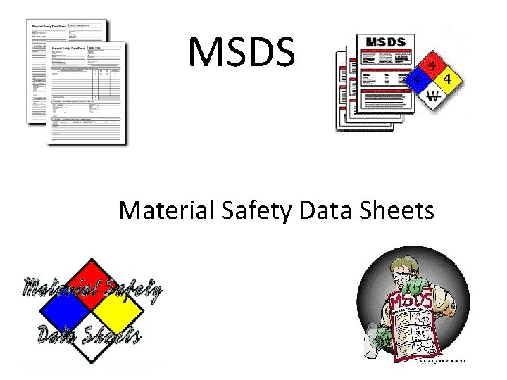 MSDS Material Safety Data Sheets 
