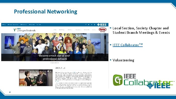 Professional Networking ▸ Local Section, Society Chapter and Student Branch Meetings & Events ▸