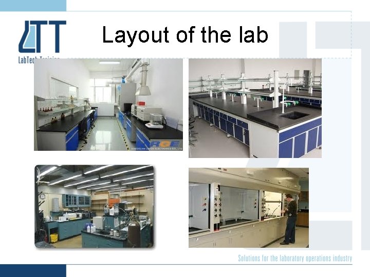 Layout of the lab 