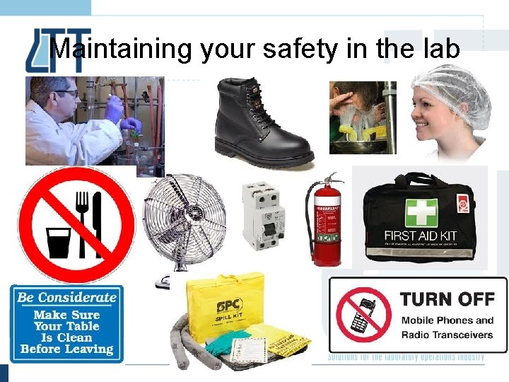 Maintaining your safety in the lab 