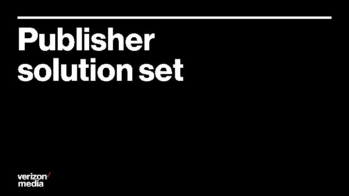 Publisher solution set 