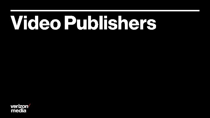 Video Publishers 