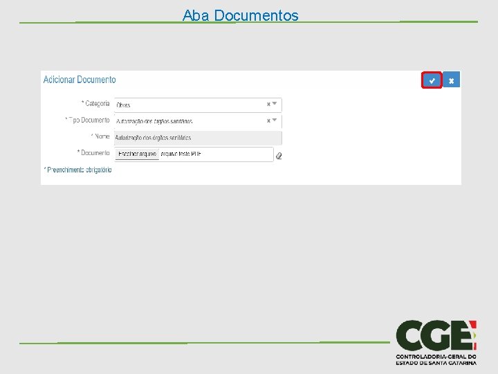 Aba Documentos 