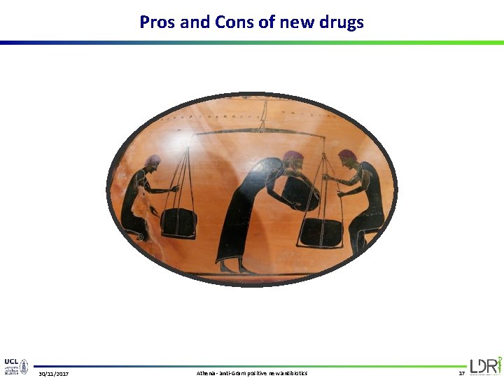 Pros and Cons of new drugs 30/11/2017 Athena - anti-Gram positive new antibiotics 17