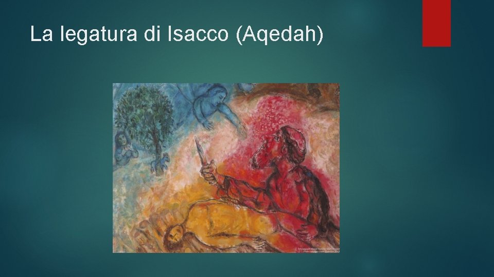 La legatura di Isacco (Aqedah) 