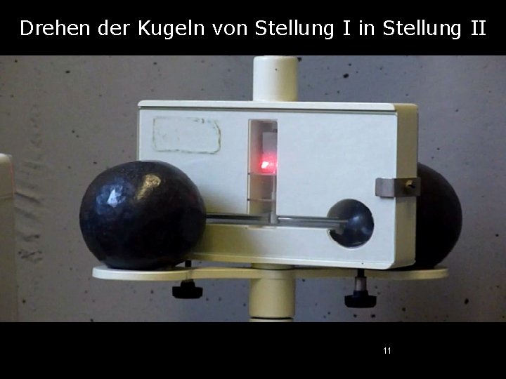 Drehen der Kugeln von Stellung I in Stellung II 11 © Felix Burkhard 2011