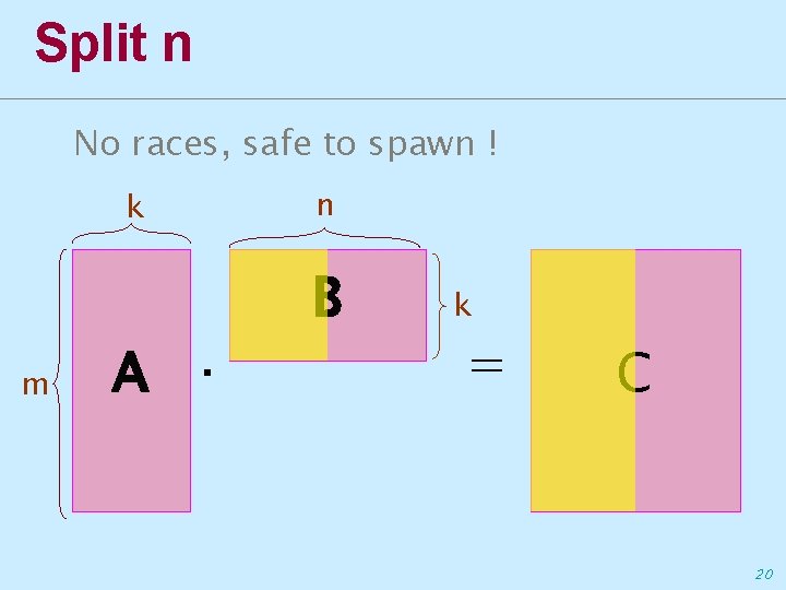 Split n No races, safe to spawn ! k m A · n B