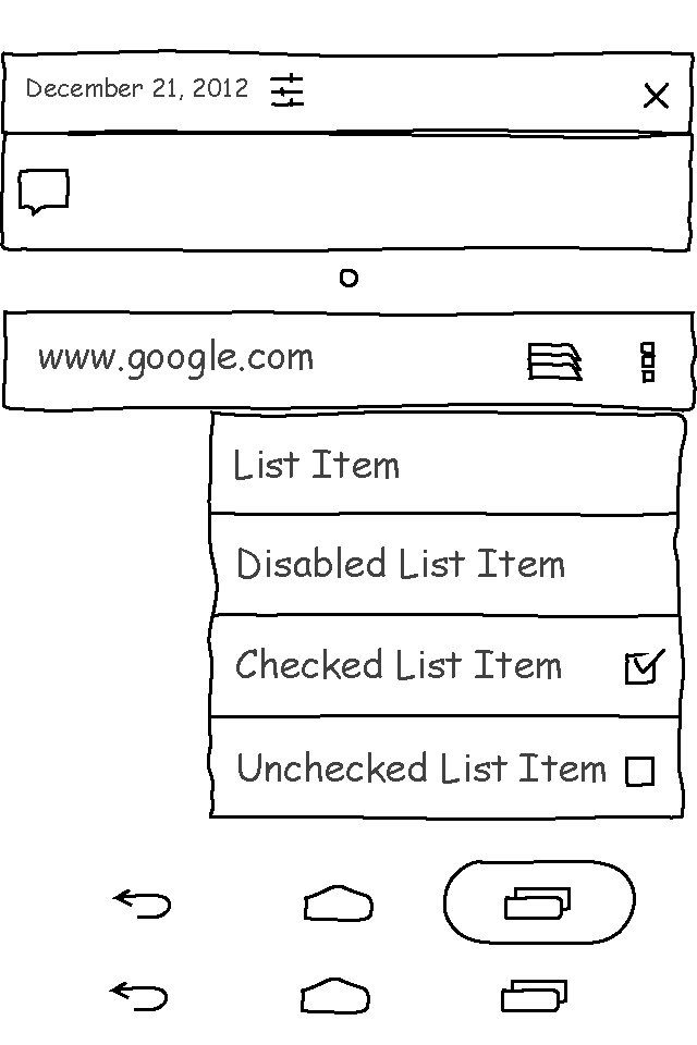 December 21, 2012 www. google. com List Item Disabled List Item Checked List Item