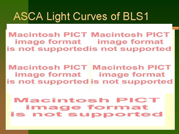 ASCA Light Curves of BLS 1 