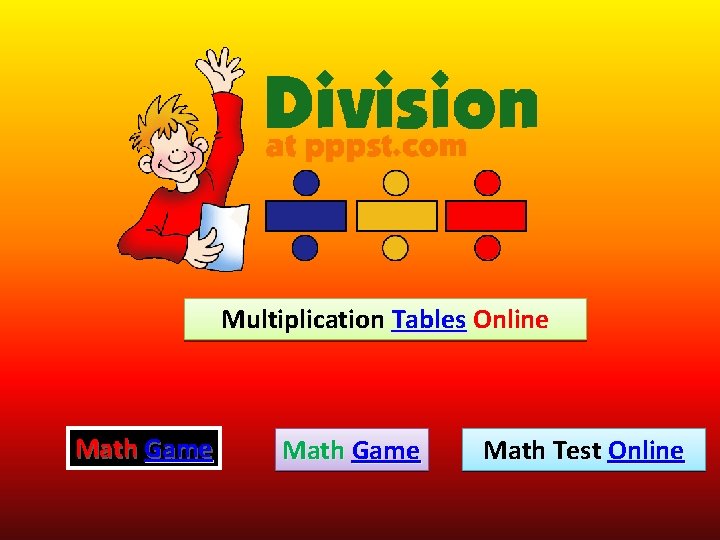 Multiplication Tables Online Math Game Math Test Online 