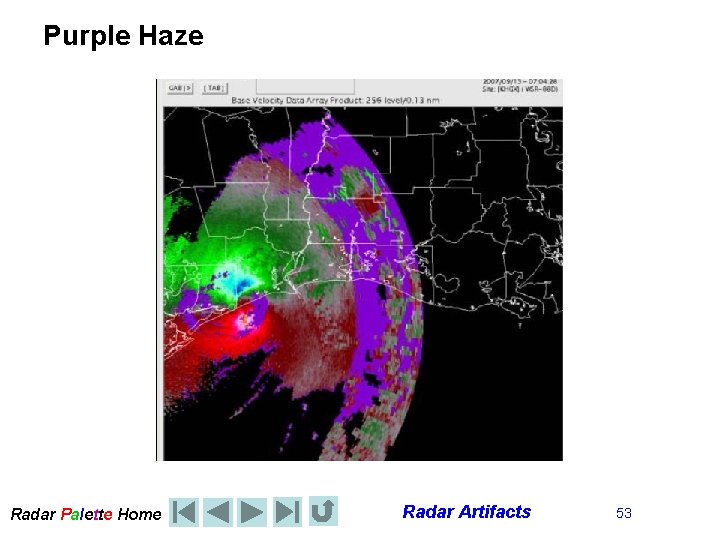 Purple Haze Radar Palette Home Radar Artifacts 53 
