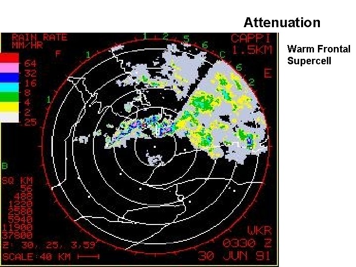 Attenuation Warm Frontal Supercell Radar Palette Home Radar Artifacts 