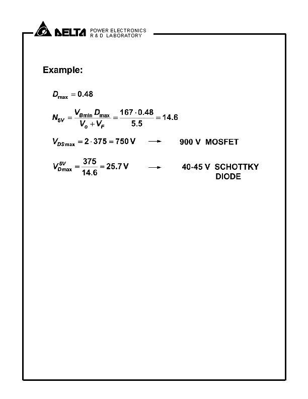 POWER ELECTRONICS R & D LABORATORY 