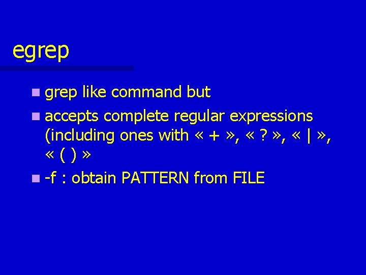 egrep n grep like command but n accepts complete regular expressions (including ones with egrep n grep like command but n accepts complete regular expressions (including ones with