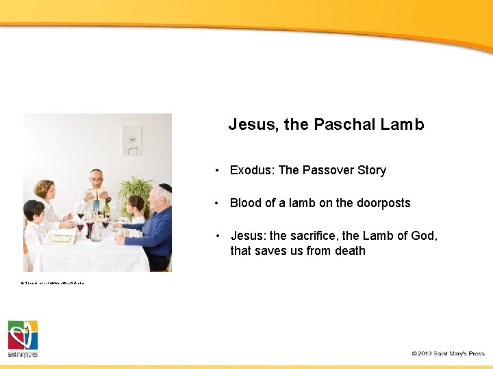 Jesus, the Paschal Lamb • Exodus: The Passover Story • Blood of a lamb