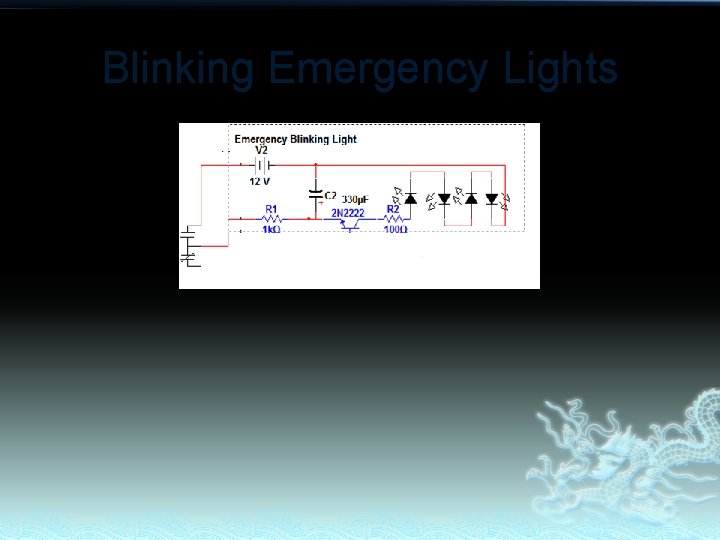 Blinking Emergency Lights 