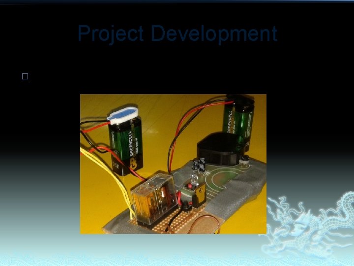 Project Development � Smoke detector 
