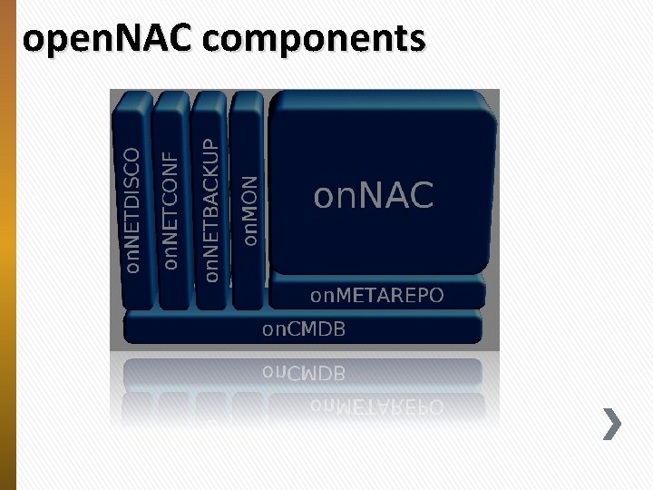 open. NAC components 