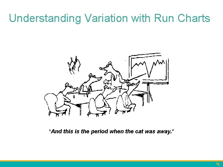 Understanding Variation with Run Charts ‘And this is the period when the cat was