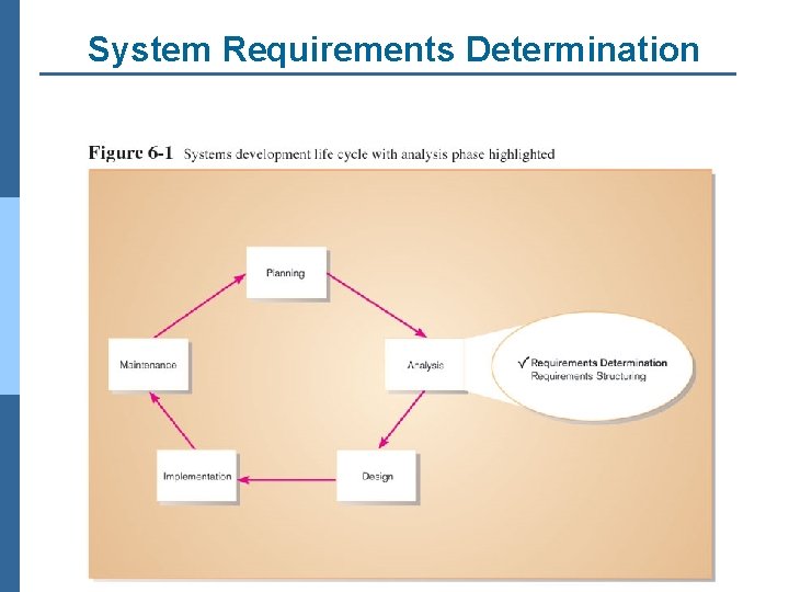 System Requirements Determination 