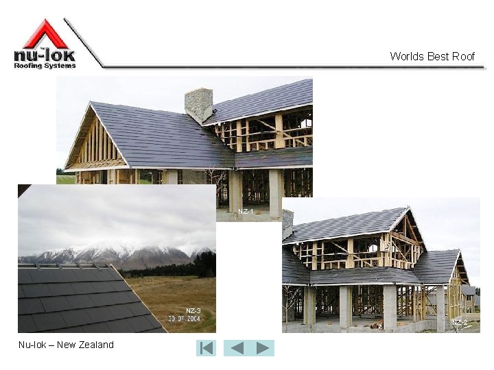 Worlds Best Roof NZ-1 NZ-3 NZ-2 Nu-lok – New Zealand 