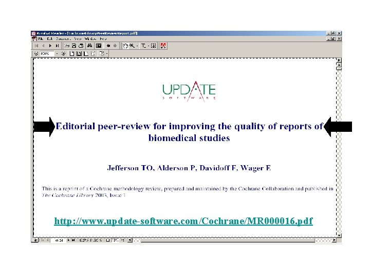 http: //www. update-software. com/Cochrane/MR 000016. pdf 