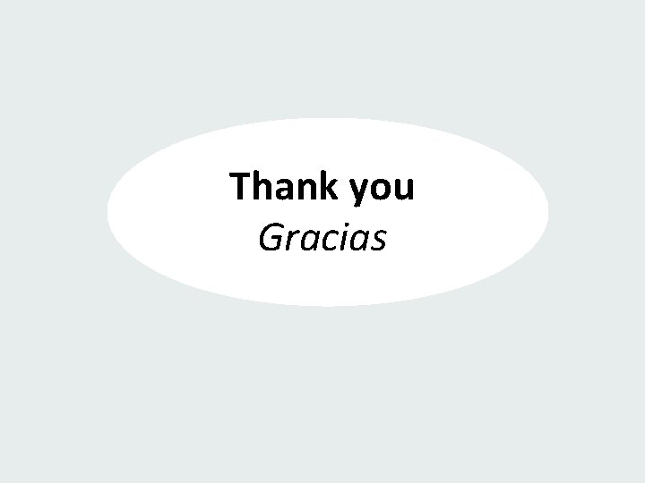 Thank you Gracias 