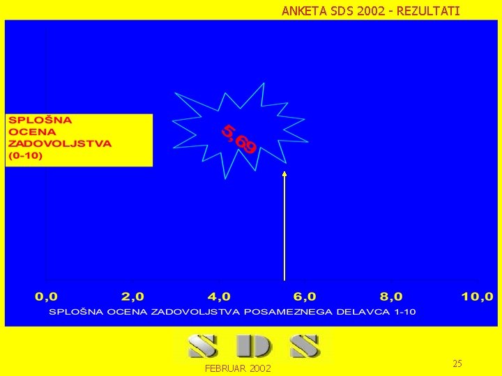 ANKETA SDS 2002 - REZULTATI FEBRUAR 2002 25 